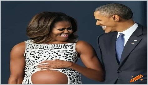Stunning Pictures Of Michelle Obama When She Was Pregnant